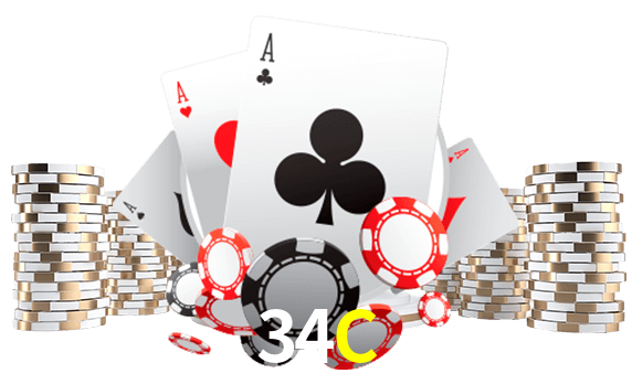 Jogue jogos de pôquer em 34C